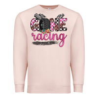 Pale Pink gone racing Premium Sweatshirt - JahusDesignShop