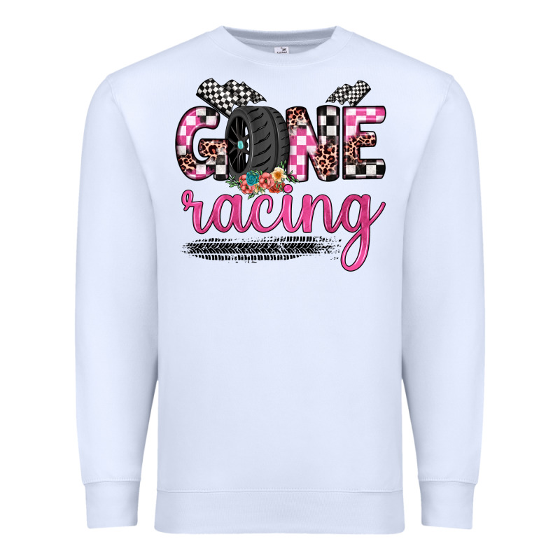 Gone Racing Premium Sweatshirt by JahusDesignShop | Teevron