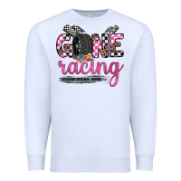 White gone racing Premium Sweatshirt - JahusDesignShop