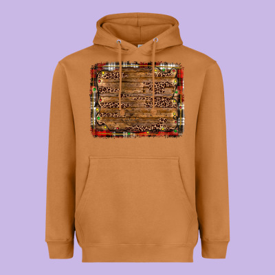 Christmas Background Heavyweight Hoodie Designed By Jahusdesignshop