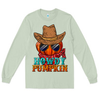 Matcha howdy pumpkin Long Sleeve Tee - BundleAndBundleShop