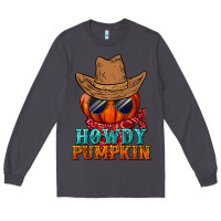 Smoke howdy pumpkin Long Sleeve Tee - BundleAndBundleShop