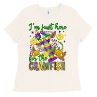 ı'm Just Here For The Crawfish Olivia Ladies Tee | Teevron