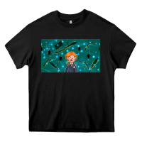 Black wizard boy and mouse Heavy Core Tee - TumblerDesignByShophia