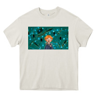 Cream wizard boy and mouse Heavy Core Tee - TumblerDesignByShophia