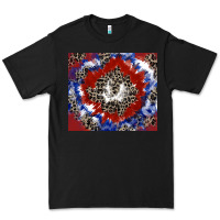 Black patriotic tie dye Premium Tee - CowGirlArtShop
