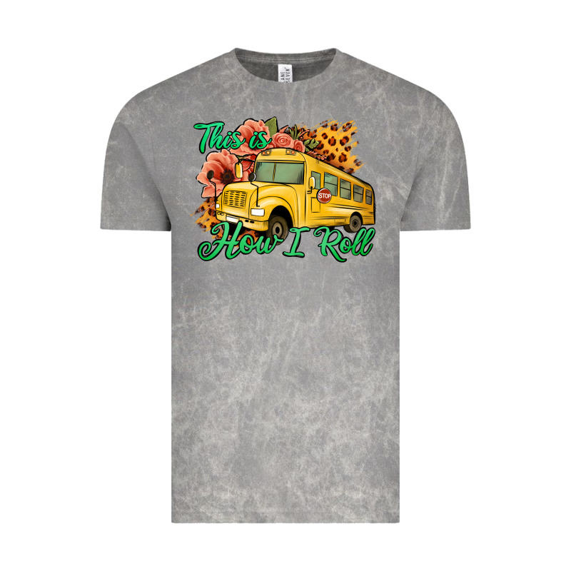 This Is How I Roll Woman Bus Driver Vintage Tee by Jasminsmagicworld | Teevron