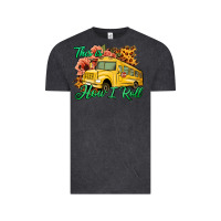 Vintage Black This is How I Roll Woman Bus Driver Vintage Tee - Jasminsmagicworld
