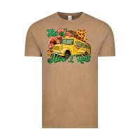 Vintage Coffee This is How I Roll Woman Bus Driver Vintage Tee - Jasminsmagicworld