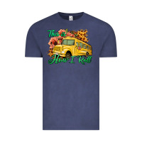 Vintage Denim This is How I Roll Woman Bus Driver Vintage Tee - Jasminsmagicworld