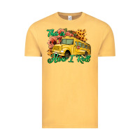 Vintage Mustard This is How I Roll Woman Bus Driver Vintage Tee - Jasminsmagicworld
