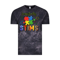 Cloud Black Everybody stims Vintage Tee - FaDigitalArtStudio