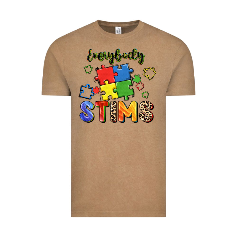 Everybody Stims Vintage Tee by FaDigitalArtStudio | Teevron