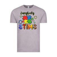 Vintage Zinc Everybody stims Vintage Tee - FaDigitalArtStudio