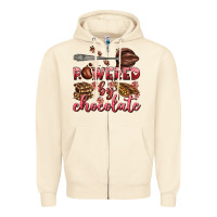 Sandshell powered by chocolate Zipper Hoodie - AdoDesignShop