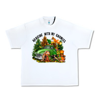 White St. Patricks Day hanging with my gnomies Urban Heavy Tee - FaDigitalArtStudio