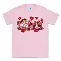 Bubblegum Pink Love Valentine's Day Classic Tee - HowdyJamesFarm
