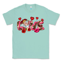Seafoam Love Valentine's Day Classic Tee - HowdyJamesFarm