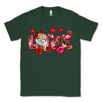 Sports Green Love Valentine's Day Classic Tee - HowdyJamesFarm