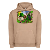 Pigment Burro St patrick's day cows Urban Hoodie - RanaPortraitStore