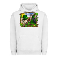 Pigment Lunar Rock St patrick's day cows Urban Hoodie - RanaPortraitStore