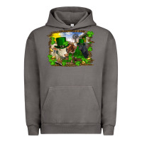 Pigment Tornado St patrick's day cows Urban Hoodie - RanaPortraitStore