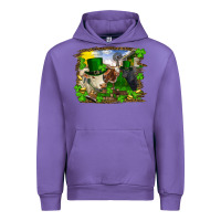 Tulip St patrick's day cows Urban Hoodie - RanaPortraitStore