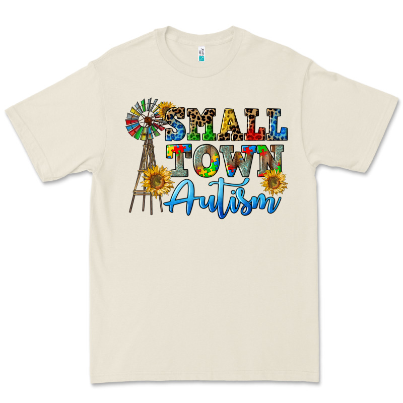 Small Town Autism Premium Tee by CowGirlArtShop | Teevron