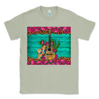Matcha mexican guitar roses cactus sombrero Classic Tee - Artiststas