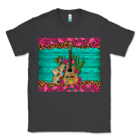 Smoke mexican guitar roses cactus sombrero Classic Tee - Artiststas