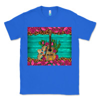 True Royal mexican guitar roses cactus sombrero Classic Tee - Artiststas
