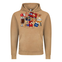 Vintage Camel postal worker coffee cups Vintage Hoodie - FaDigitalArtStudio