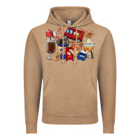 Vintage Coffee postal worker coffee cups Vintage Hoodie - FaDigitalArtStudio