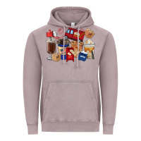 Vintage Zinc postal worker coffee cups Vintage Hoodie - FaDigitalArtStudio