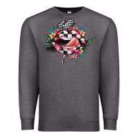 Charcoal Heather race lip Premium Sweatshirt - JahusDesignShop
