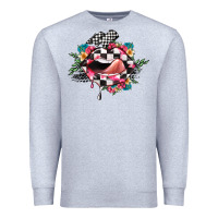 Heather Grey race lip Premium Sweatshirt - JahusDesignShop
