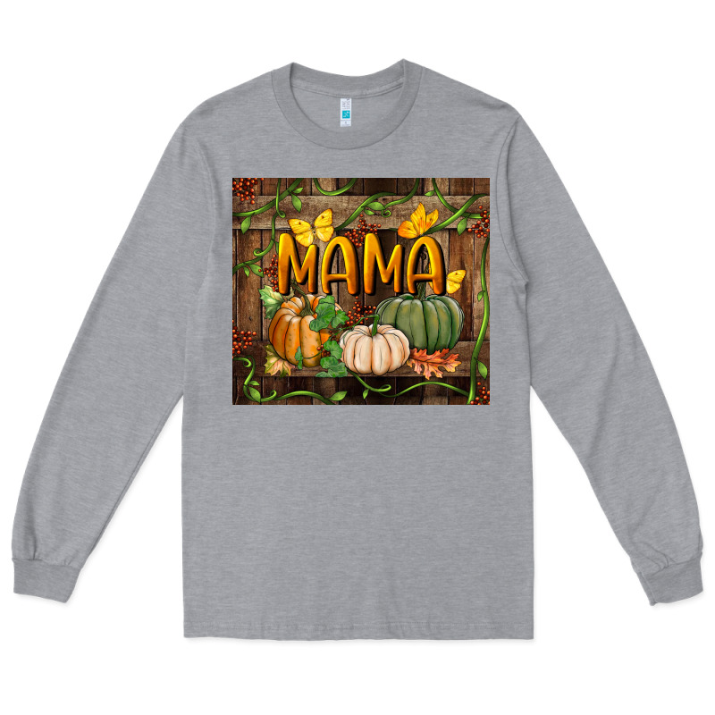 Mama Pumpkin Tumbler Long Sleeve Tee by BundleAndBundleShop | Teevron