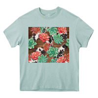 Arona succulents and cowhide Heavy Core Tee - TumblerDesignByShophia