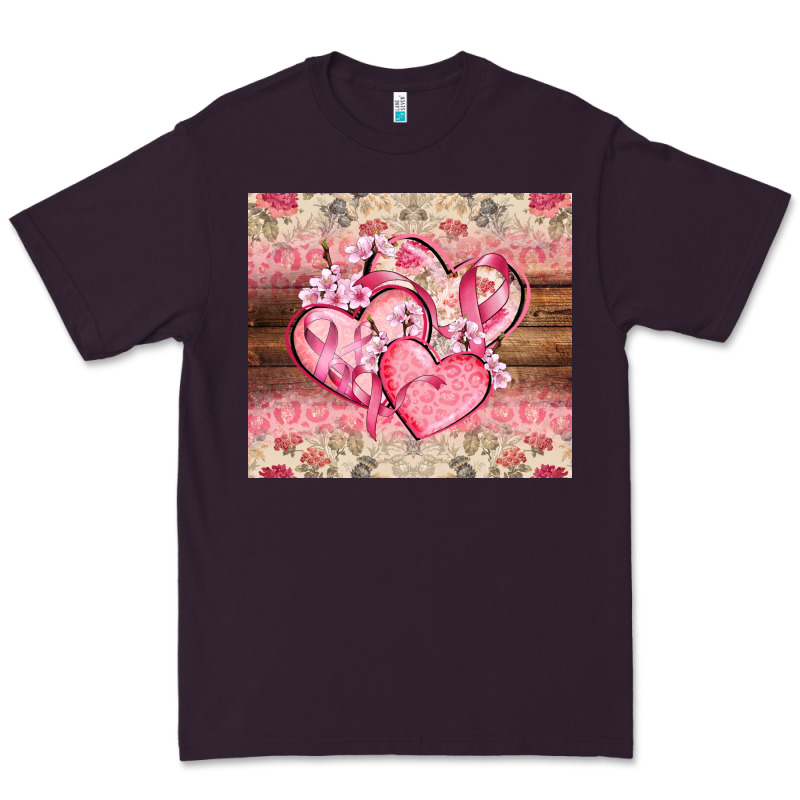 Cancer Hearts Premium Tee by CowGirlArtShop | Teevron