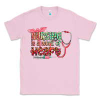 Cowgirl Nursing Is A Work Of Heart Classic Tee | Teevron