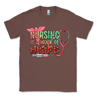 Chestnut cowgirl nursing is a work of heart Classic Tee - CowGirlArtShop