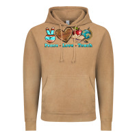 Vintage Camel peace love teach Vintage Hoodie - BundleAndBundleShop