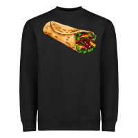 Black burrito Heavyweight Sweatshirt - AdoDesignShop