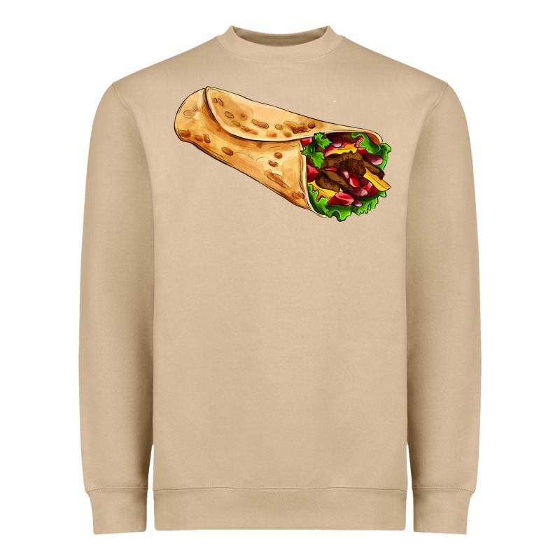 Burrito Heavyweight Sweatshirt by AdoDesignShop | Teevron
