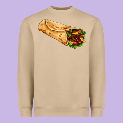 Burrito Heavyweight Sweatshirt Designed By Adodesignshop