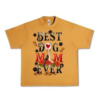 Peanut Butter Best dog mom ever Mother's Day Urban Heavy Tee - FaDigitalArtStudio