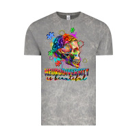 Cloud Rock Neurodiversity is beautiful Vintage Tee - FaDigitalArtStudio