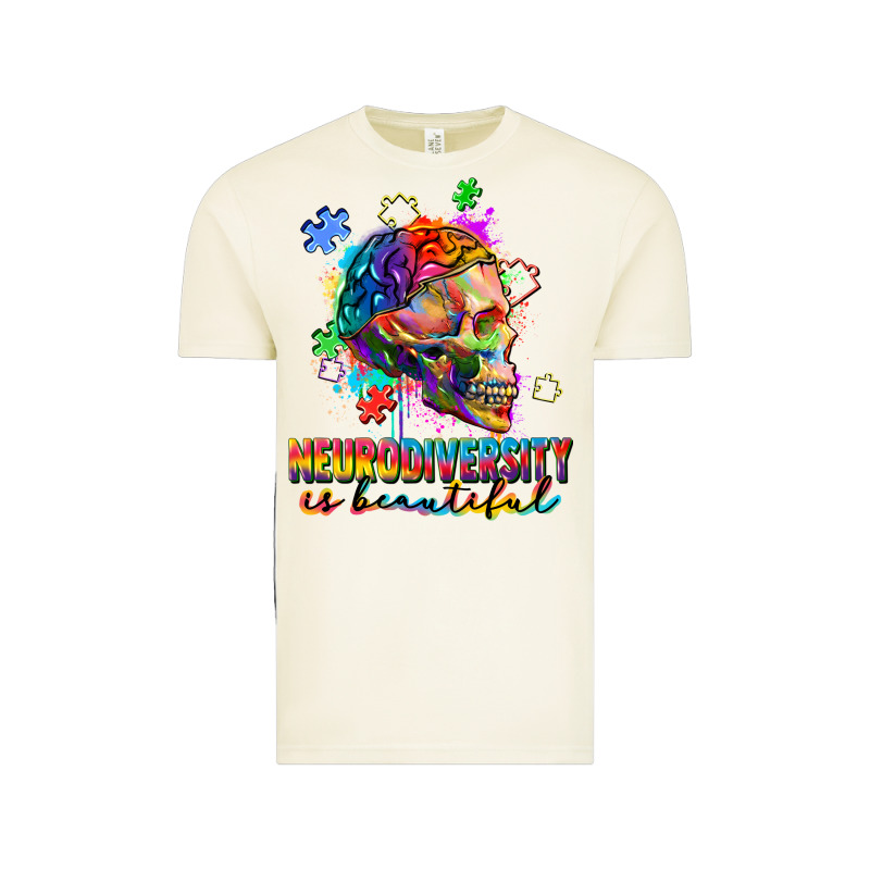 Neurodiversity Is Beautiful Vintage Tee by FaDigitalArtStudio | Teevron