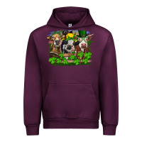 Mauve Wine St patrick's day heifers Urban Hoodie - RanaPortraitStore