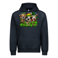 Navy St patrick's day heifers Urban Hoodie - RanaPortraitStore